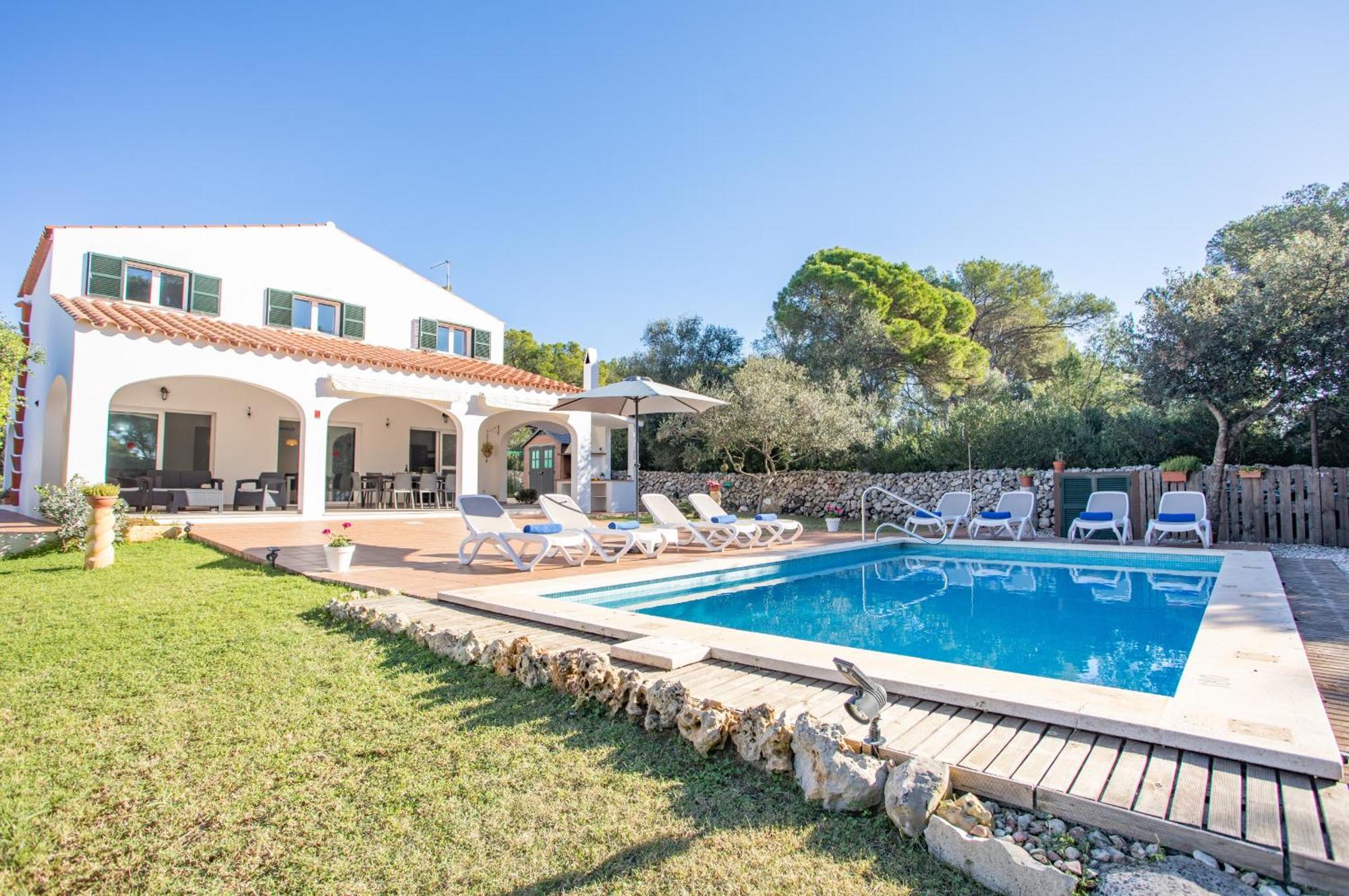 Villa Macarella By Sonne Villas Cala Galdana  Eksteriør billede
